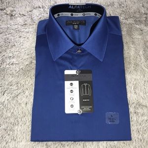 NWT men’s button up dress shirt